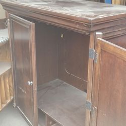 Dining Buffet Set w/ Hutch + Wine Rack – Solid Wood