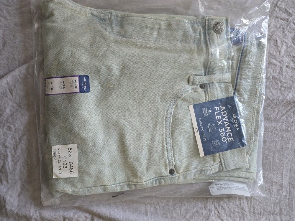 Mens Jeans 34x32 New