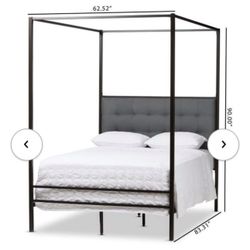 Queen Canopy Bed frame 