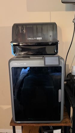 Creality K2 3D Printer with mounted CFS Unit