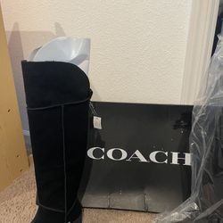 Coach Black Boots For Women