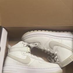 Nike air force 1 high boot summit white