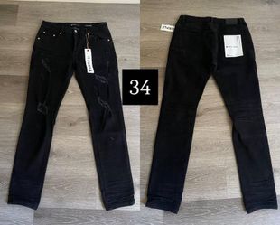 Purple Jeans Size 34