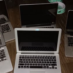 5 Apple Laptops, 5 IPad, 2 Apple Desktop