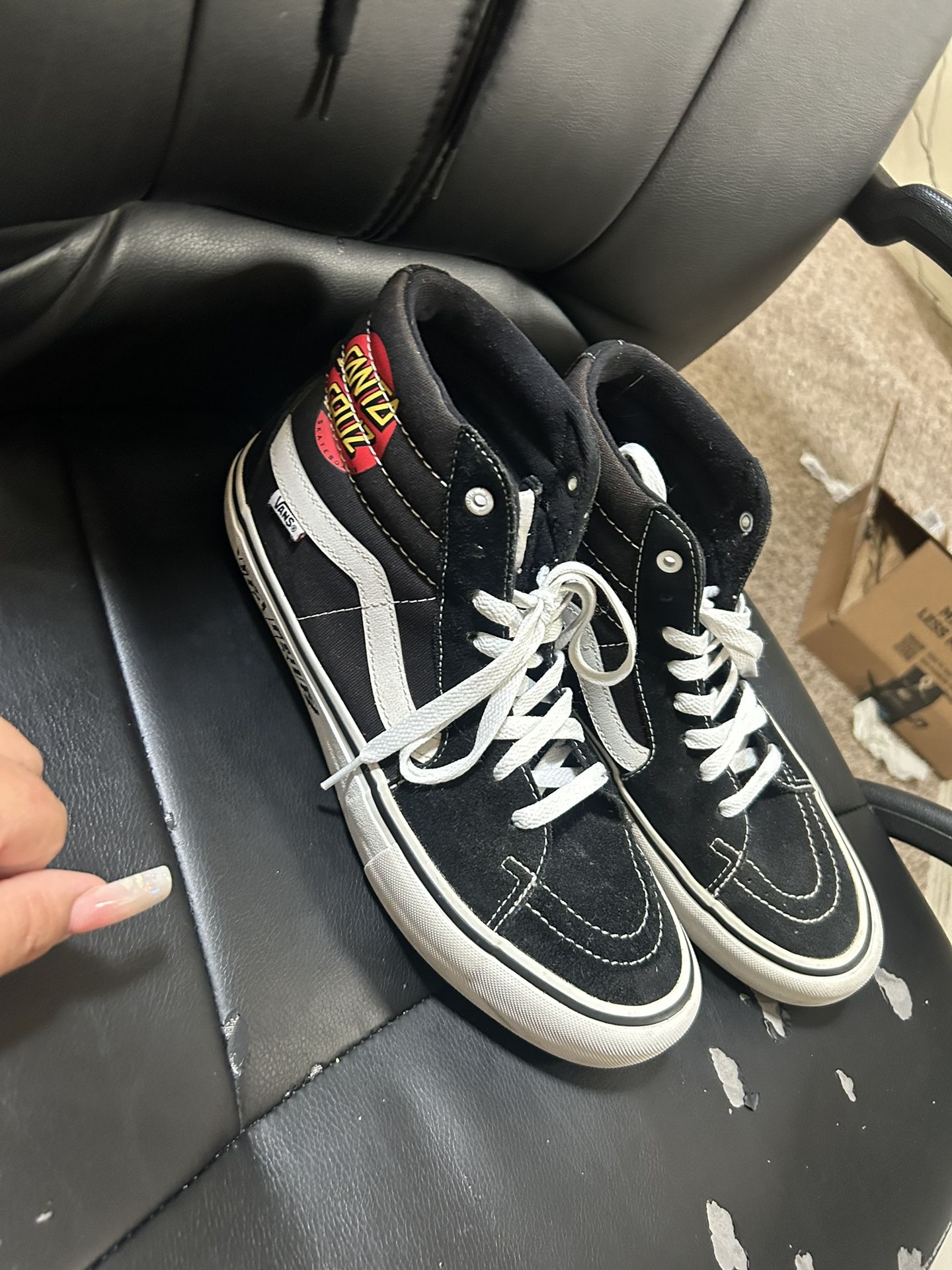 Size 11 Santa Cruz Vans