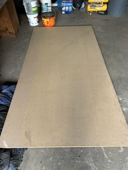 4x8’ MDF Board from Lowe’s.
