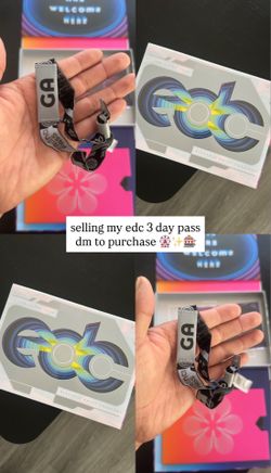 EDC TICKET