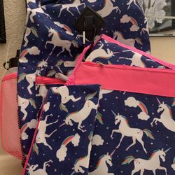 Unicorn 5 Piece Backpack Set 