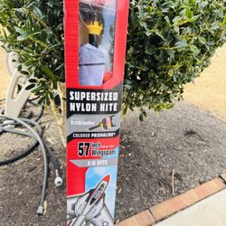 Fighter jet nylon kite