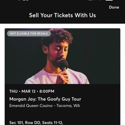 Morgan Jay Tickets Seattle