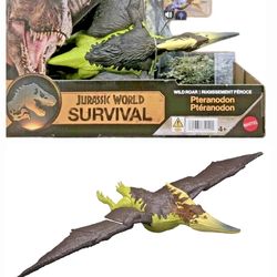 Jurassic World Survival Wild Roar Pteranodon Dinosaur Figure, Lights & Sounds