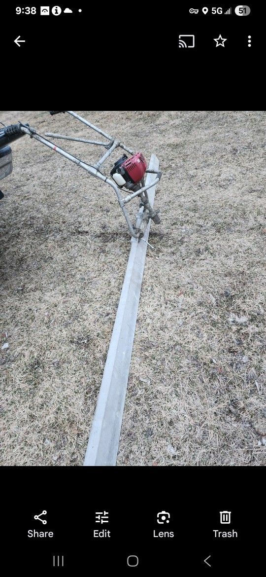 Concrete Screed