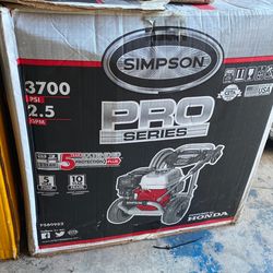 New Simpson Pro Series 3700 Gas Pressure Washer Cleaner