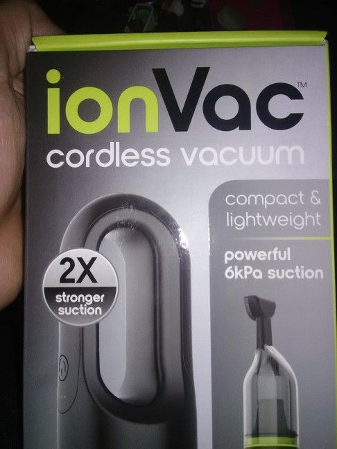 Tzumi Ionvac Cordless Vacuum