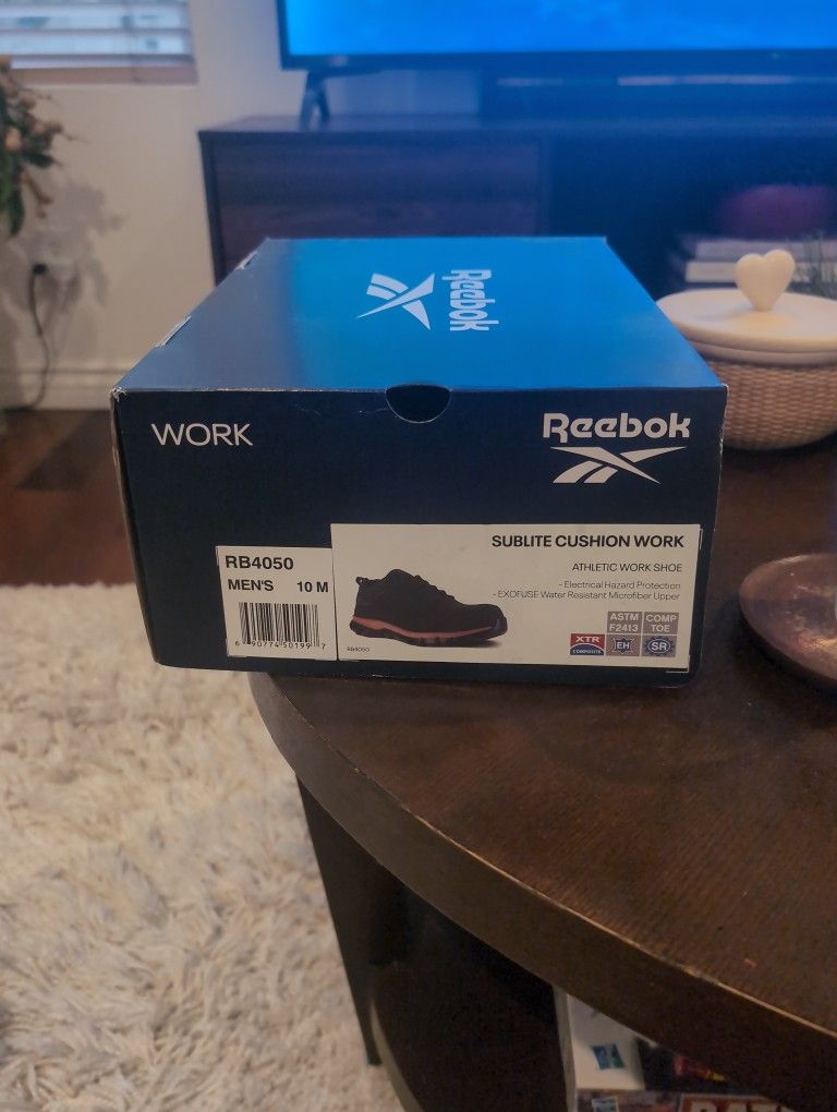 Reebok Sublite Cushion Hard-toe Shoes