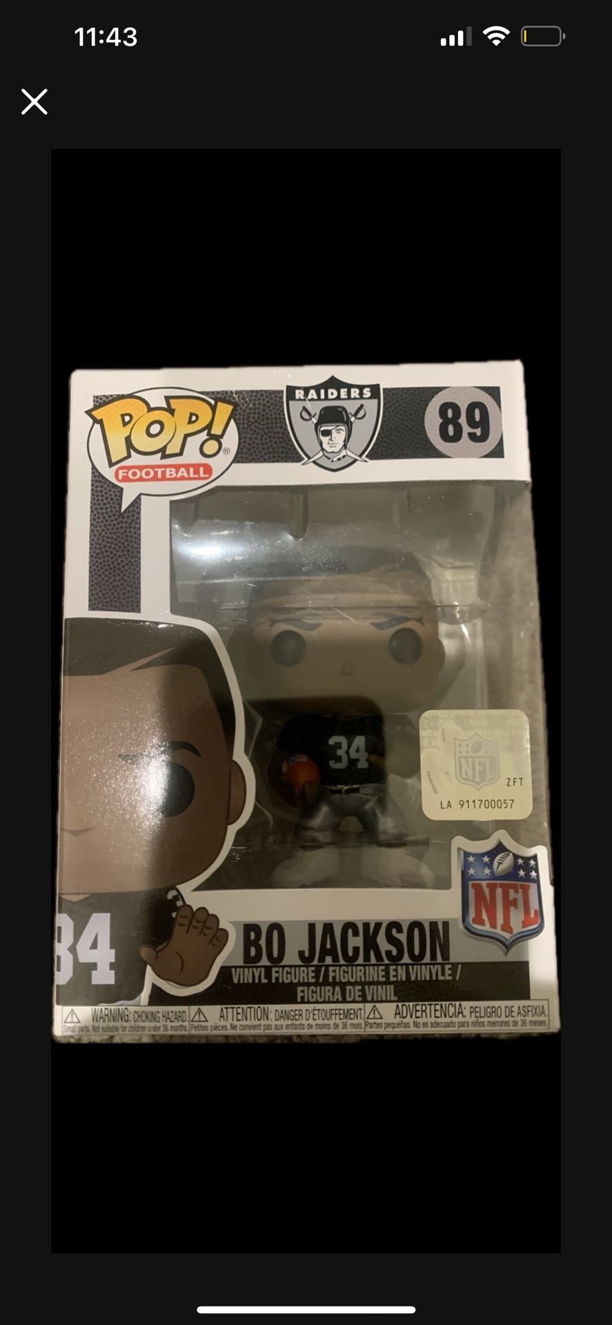  O Jackson Fonko Pop $50