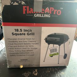 18.5” Square Charcoal Grill 
