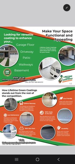 Eco-Friendly Beautiful Floor Coatings