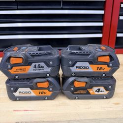 Ridgid Batteries For Sale 