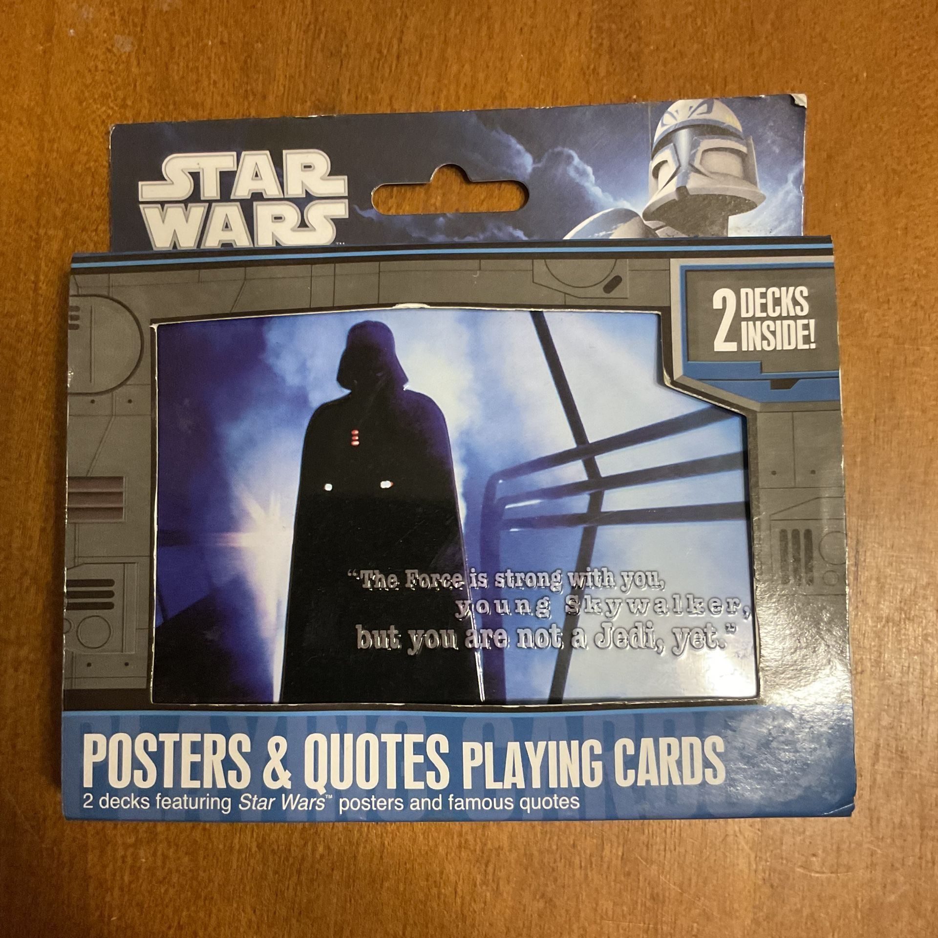 Star Wars Posters & Quotes Playing Cards Heroes And Villains 2 Decks 