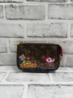 Louis Vuitton Limited Edition Vivienne Xmas Monogram Canvas Mini (A1D008593)