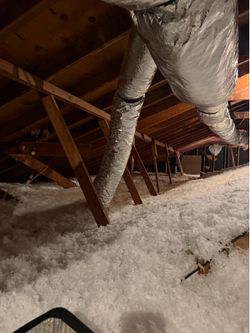Insulation with attic cover door