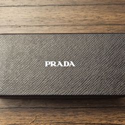 Prada Milano Satin Silk Tie “Perla” Pearl Silver – New w/ Box – Made in Italy