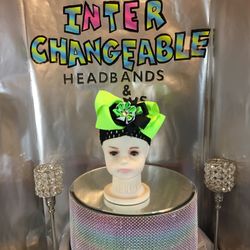 Girls interchangeable headband