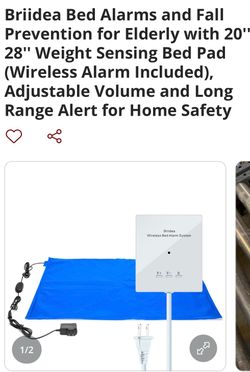 Bed alarm  & fall prevention