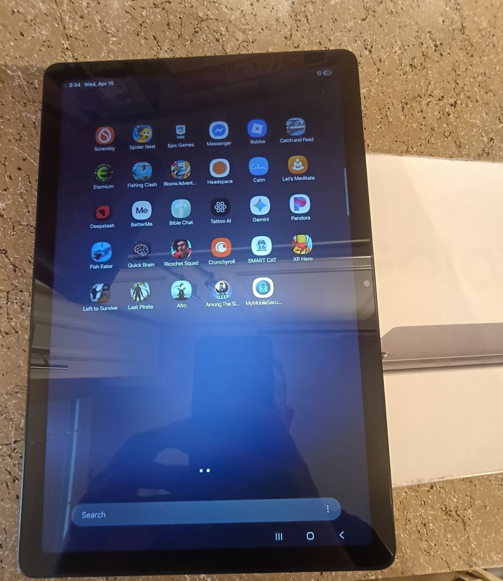 Galaxy tab A9+5G 11 in screen