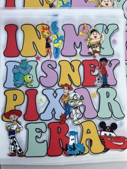 Disneyland Halloween DTF Transfers