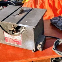 Dremel 4 Inch 4" Portable Lightweight Table Saw Model 580 - Made in USA