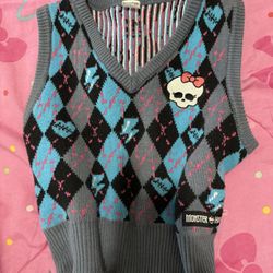 Monster High Women’s Vest Size Medium 