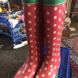 Target Youth Girls Rainboots Size 1/2Y