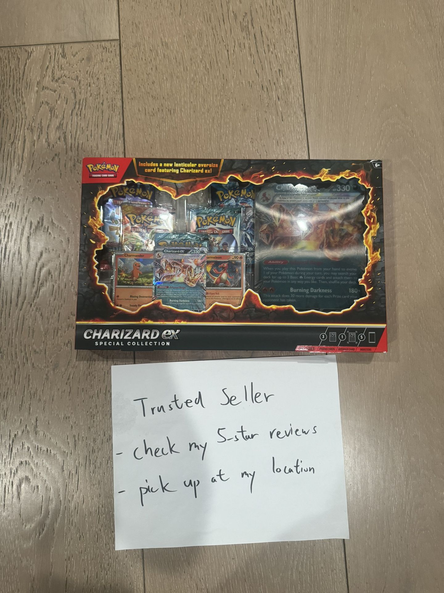 Pokémon Trading Card Game: Charizard ex Special Collection New Sealed
