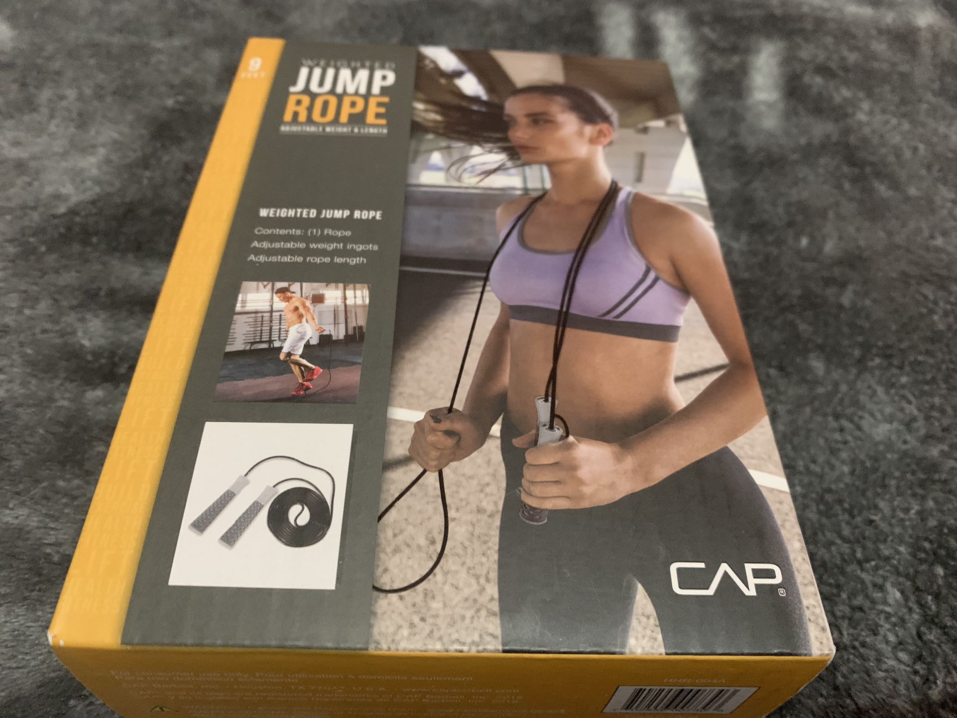 Cap Weighted Jump Rope