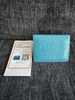 Authentic YSL Unisex Card Case