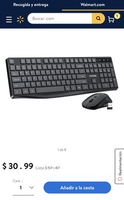 Teclado Y Mouse INALÁMBRICO 🚨 Mitad de Precio 🚨🚨