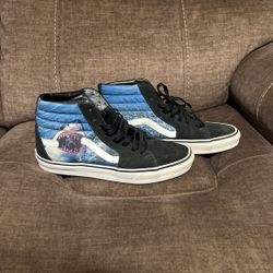 2019 Shark Week Vans Shoes 