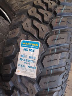 New set of tires mud terrain 35 1250 17