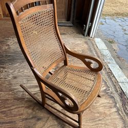 Old Woven Rocker 