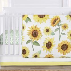 Sweet JoJo Sunflower Crib Set