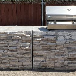 Bbq Outdoor Island With Bbq Grill (Heavy & Big) ❗️Firm Price❗️