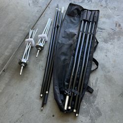 2 Adjustable Tall Stands