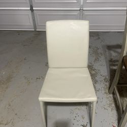 Leather Chairs (4) 