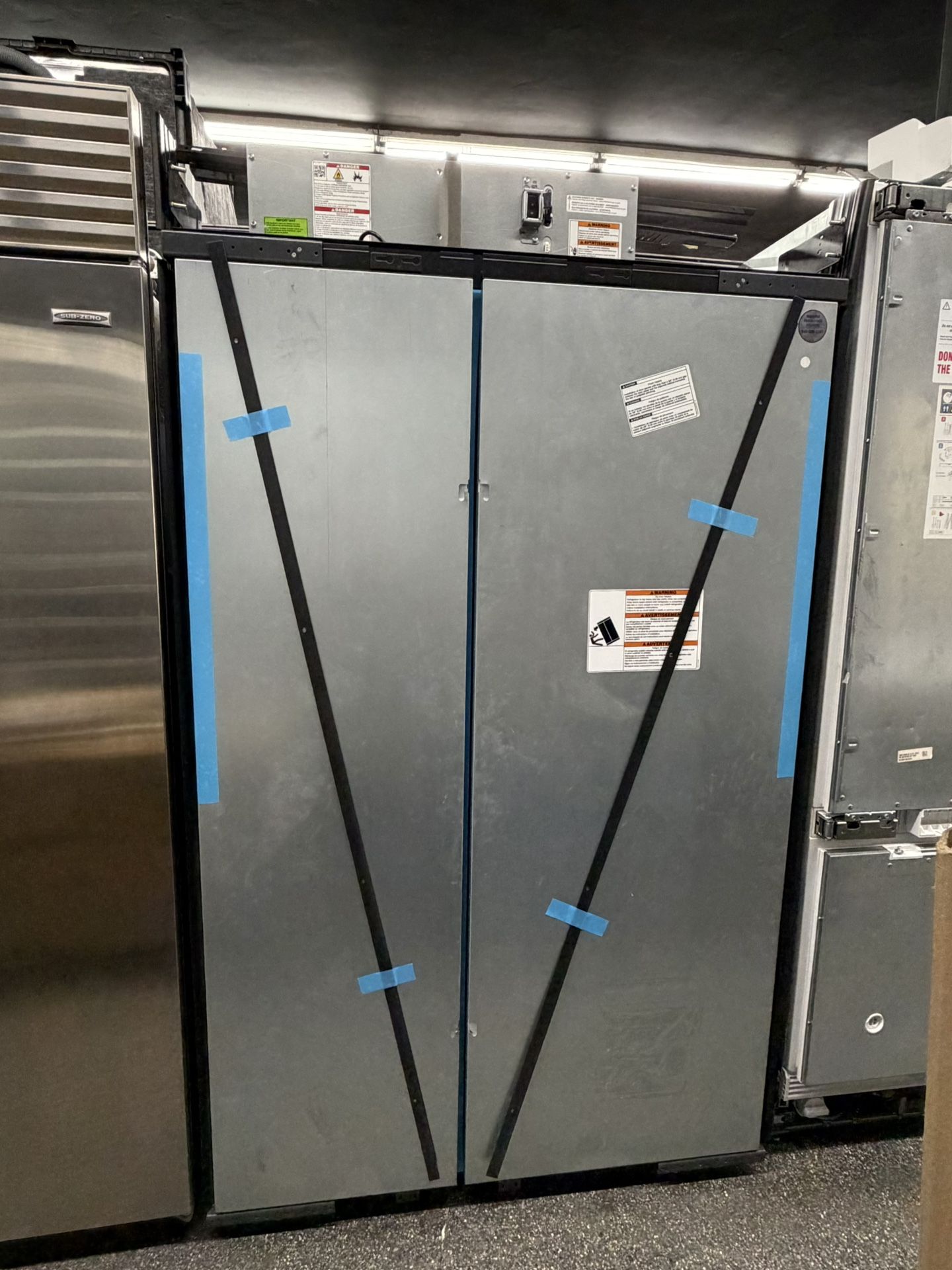 2025 Built In Jenn Air Side By Side Panel Ready 48” Refrigerator