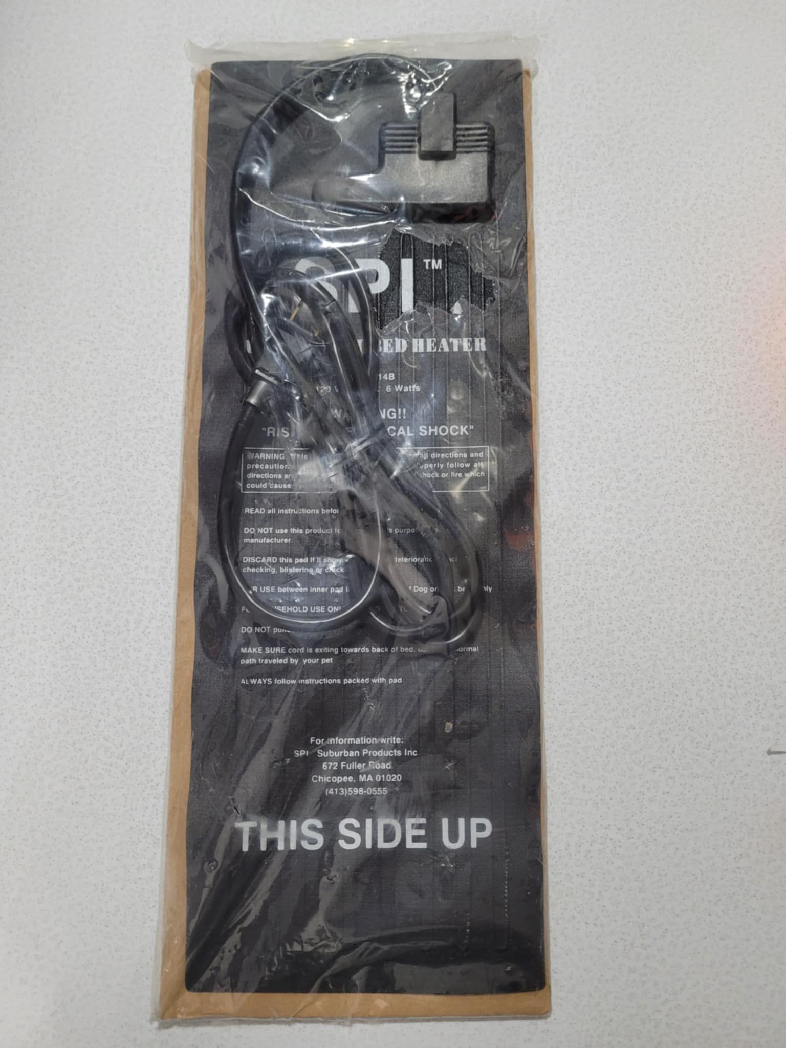 Brand New SPI Dog Cat Pet Bed 14 Watt Heating Pad Heater
