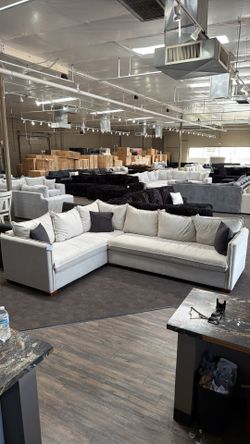 Floor model special L sectional