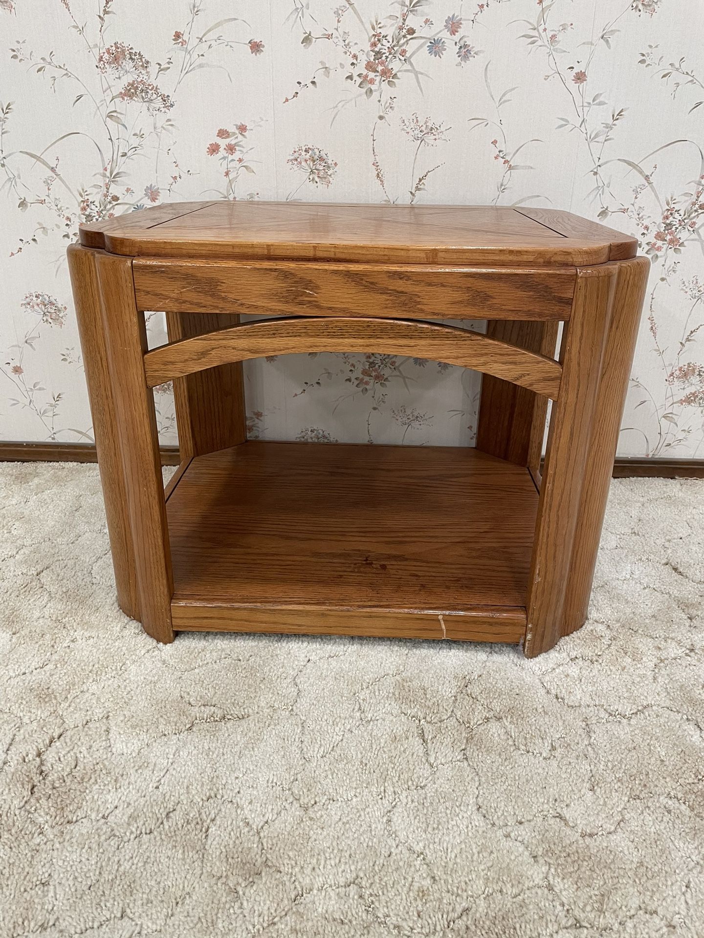 Nice Contemporary Wood End Table