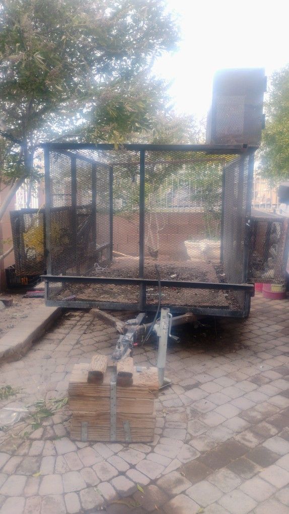 Traila De Jardinería.